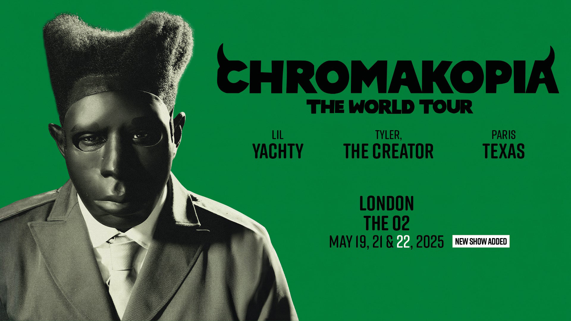 Tyler The Creator Chromakopia Tour