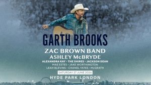GARTH BROOKS HOSPITALITY TICKETS BST HYDE PARK LONDON