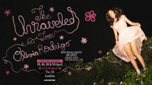 OLIVIA RODRIGO O2 ARENA LONDON HOSPITALITY PACKAGES & VIP TICKETS
